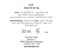 GESINE W früh. mit Ginseng, 50 ml