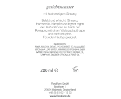 GESINE W Gesichtswasser mit Ginseng, 200 ml